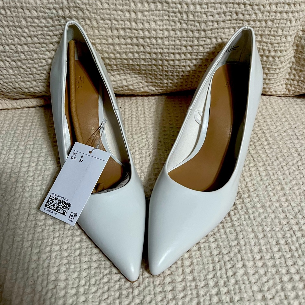 White Pumps